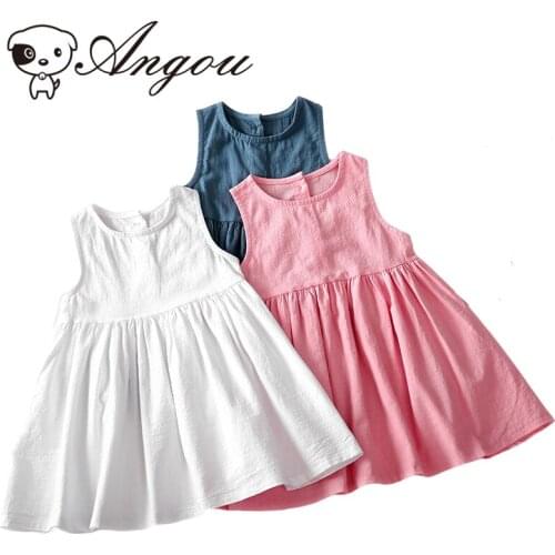 Повседневные платья для девочек Angou China At AliExpress