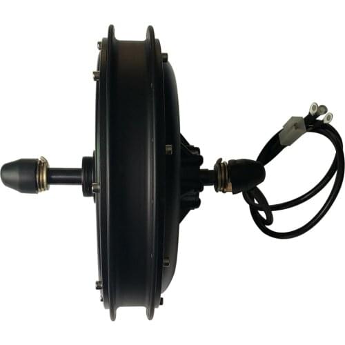 Electric mountain bike Brushless Gearless Front Rear thread and Cassette Hub Motor 1000W 48V IP54 Approved for e bicycle