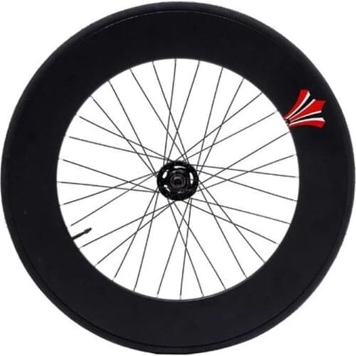 Fixed Gear Wheel 90mm Rim Aluminum Alloy Flip-flop Wheelset MTB Road Bike Wheels Fixie Bicycle Cycle Parts Cycling Accessories