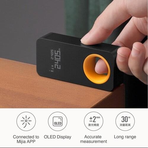HOTO Laser Tape Measure Smart Laser Rangefinder OLED Display 30M Golf Electronic Ruler Lazer Distance Meter Connect Mobile Phone