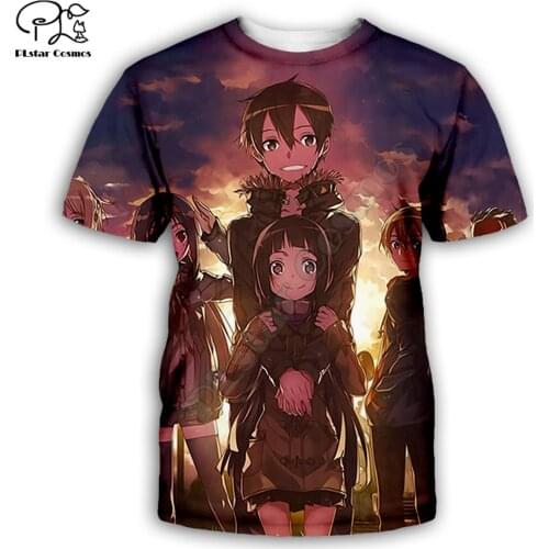 PLstar Cosmos jojos Bizarre Adventure 3D Printed Men for women t shirt summer Short sleeve shirt Casual T-shirt top style-1