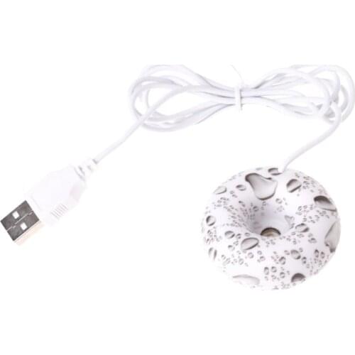 Desk Table Cup USB Mini Portable Humidifier Air Purifier Aroma Diffuser Office Home Car USB Mini Doughnut Air Humidifier