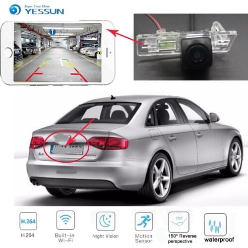 New Arrival! wireless connection car reversing HD backup camera For Audi A4 A4L S4 RS4 2009~2012 for Audi TT 2006~2011