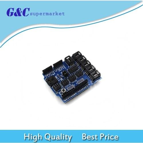 1pcs Sensor Shield V4 Digital Analog Module Expansion Development Board For Arduino diy electronics