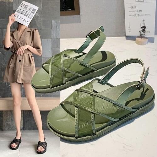 Sandals women summer platform flat comfortable shoes for 2021 girls shoes 2021 beach shoes Cozy slippers