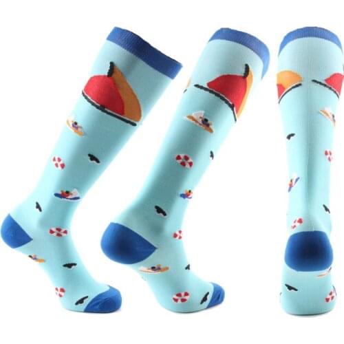 Unisex Compression Socks Medical Pressure Socks For Anti Fatigue Socks Crossfit Pain Relief Knee Women Men Socks For Travel