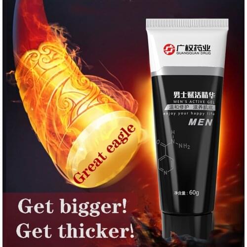 60g Men Penis Enlargement Gel Max Size Erection Sex Products Pleasure enhance Man Aphrodisiac paste repair activity Cream