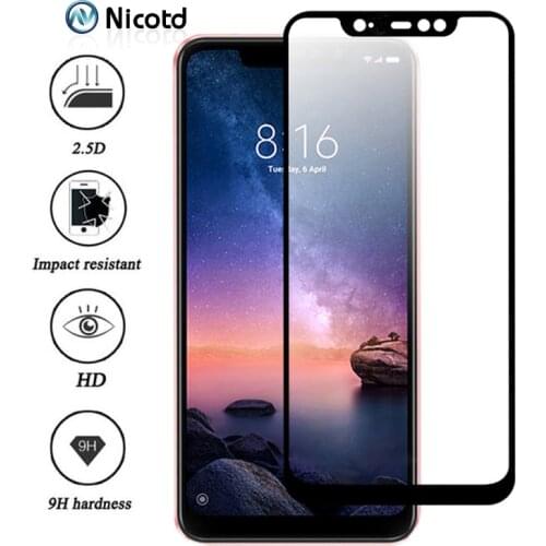 Full Cover Tempered Glass For Xiaomi Redmi Note 6 Pro 4X 4A 5A 5 Plus Screen Protector For Redmi 6A 6 Note 7 8 8T 5A 5 Pro Film