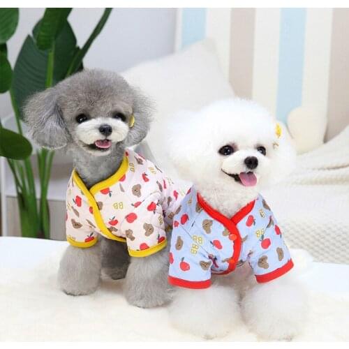 2022 Pet Winter Coat Jacket Winter Dog Clothes Vest Outfit Garment Puppy Apparel Yorkies Bichon Frise Poodle Pomeranian Clothing
