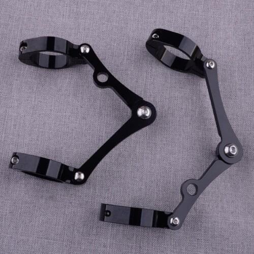 1 Pair Motorcycle Headlight Mount Bracket HeadLamp Holder Fit For 41mm 39mm Fork Tube