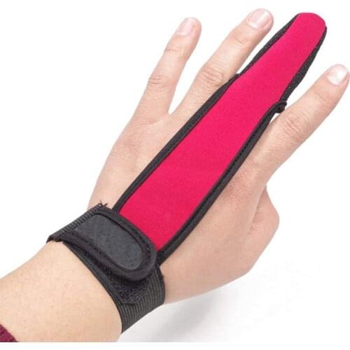 1Pcs Neoprene Fishing Gloves Half Protector Anti-Slip Anti-cut Two Finger Rod Wear Fish Catch Fingerless Outdoor