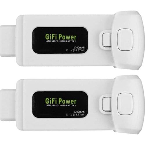 11.1V 1700Mah/18.87Wh Upgraded Lipo Lithium Battery Replacement For Yuneec Breeze Drone Quadcopter