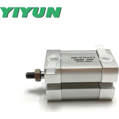 ADN-12-5,10,15,20,25,30,35,40,45,50-A-P-A ADN-12-5,10,15,20,25,30,35,40,45,50-P-A YIYUN brand Compact cylinders ADN Series