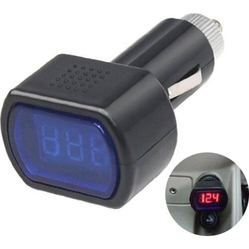Car Voltmeter Battery Tester Lighter Digital Voltage Monitor Gauge Car Accessories Детали интерьера