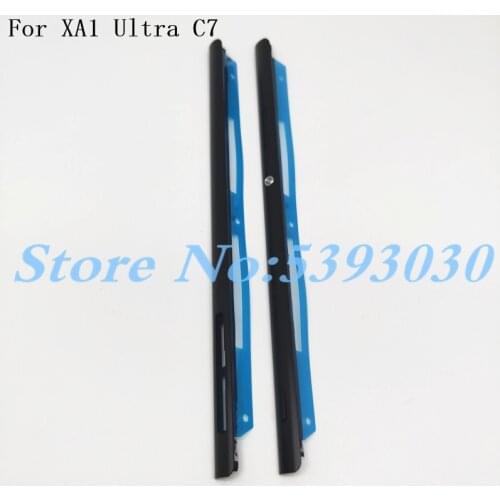 New Original Metal Side Part Sidebar Of Middle Frame Chassis Bezel For Sony Xperia XA1 Ultra C7 G3221 G3212