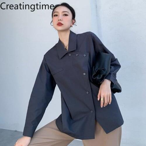 Женские модные рубашки CREATINGTIME China At AliExpress