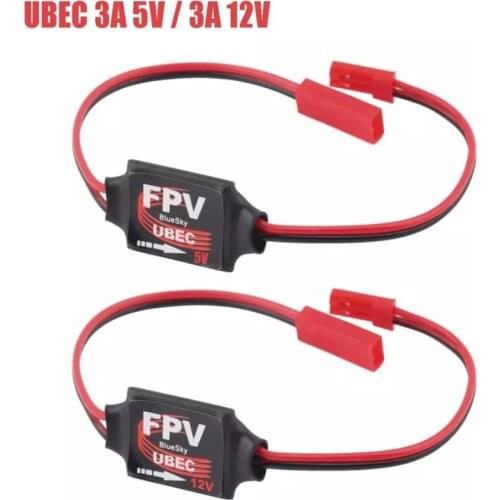 DC-DC Converter Step Down Module 3A 5V 12V Mini BEC For RC Plane FPV Promotion Black & Red RC Air Plane Accessory Hot Selling
