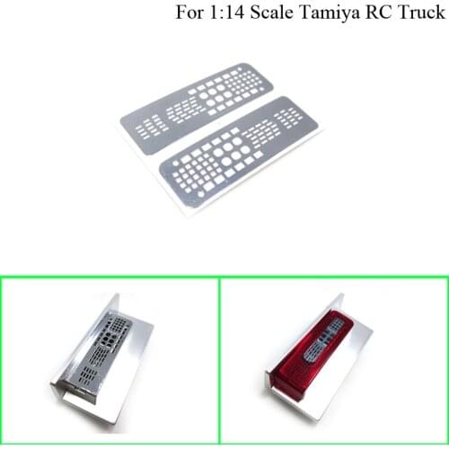 Taillight Sticker Decoration for 1/14 Tamiya RC Truck Trailer Tipper Volvo Car 56360 FH16 750 Diy Parts