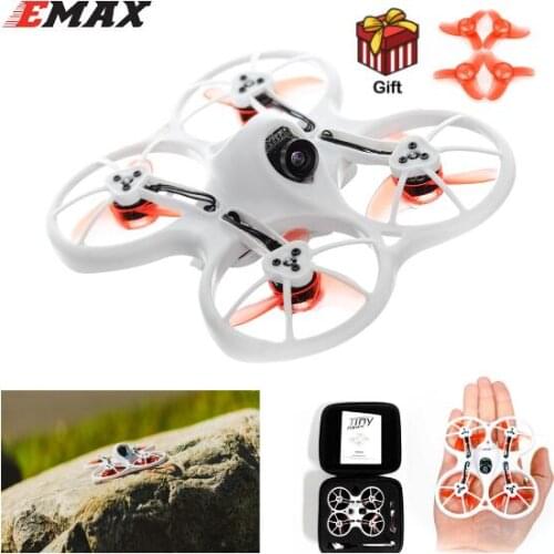 Emax Tinyhawk 75mm F4 Tinyhawk75 Magnum Mini 5.8G FPV Racing With Camera RC Drone 2~3S BNF two pairs free extra 40mm propellers