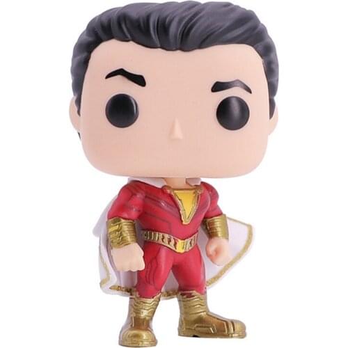 Funko pop Action Movie SHAZAM 260# Super Hero Vinyl Action Figures Toys Best Gift for Kid Birthday