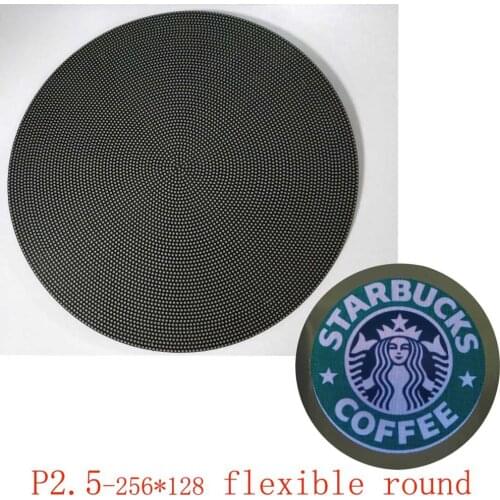 P2.5 Flexible round led panel module Cylindrical screen curved screen