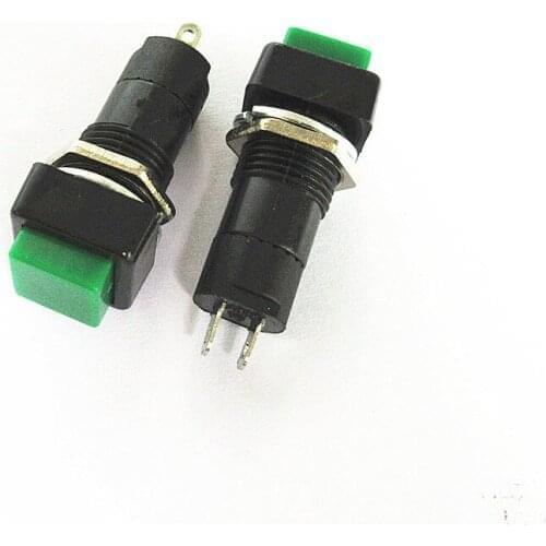 HOT NEW PBS-12A 12mm red green yellow small since lock button switch lock button
