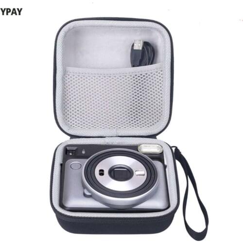 Carrying Bag Storage Box Protective Case Shell Portable Travel Shockproof for Fujifilm SQ6 Camera