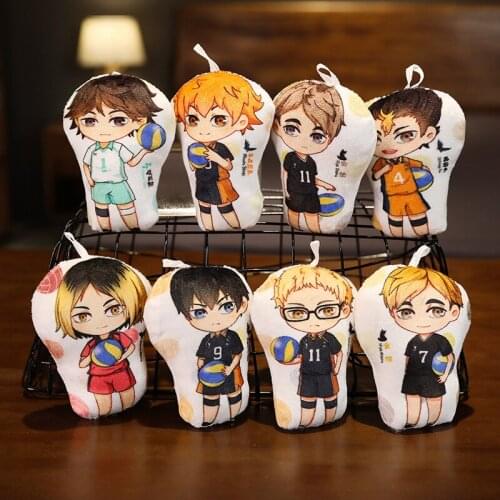 ELBCOS Haikyuu Hinata Shoyo Tobio Kageyama Miya Osamu Atsumu Yu Nishinoya Kei Tsukishima Cosplay Pillow