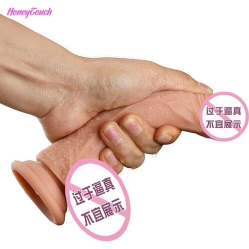 Luxury Dildo Huge Large Soft Realistic Dildo Silicone Penis Dildo Real Dick Sex Product for Women Masturbation for Couple Sex