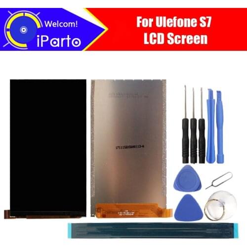 5.0 inch Ulefone S7 LCD Screen Digitizer Assembly 100% Original New LCD Digitizer for S7