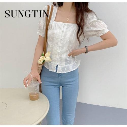 Женские рубашки с вышивкой Sungtin China At AliExpress