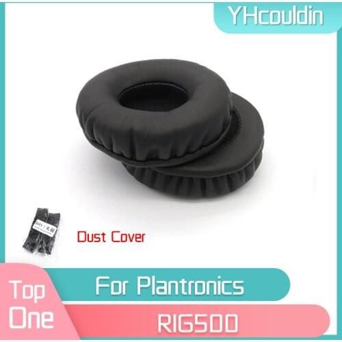 YHcouldin Ear Pads For Plantronics RIG500 RIG 500 Headphone Replacement Pads Headset Ear Cushions