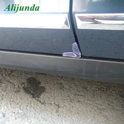 4 pieces / set of car door guards corner stickers car shape for Chevrolet Cruze TRAX Aveo Lova Sail EPICA Captiva Malibu Volt