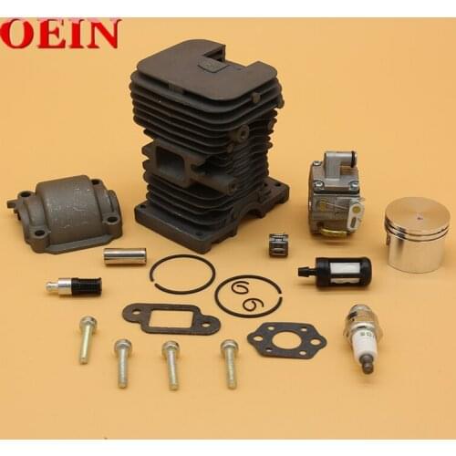 Chainsaw 37mm & 38mm Engine Cylinder Piston Carburetor Fit For STIHL 018 017 MS170 MS180 MS 180 170 Gas Chain Saws Replace Parts