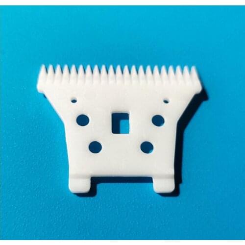 Free shipping 5pcs 21 teeth white zirconia ceramic clipper blade