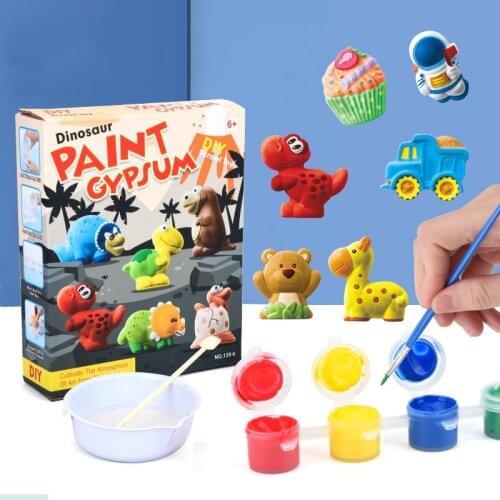 Childrens DIY Toys Stone Painting Set Girl Creative Handmade Drawing Graffiti Rock Painting Multicolor Educational Toy HC0333