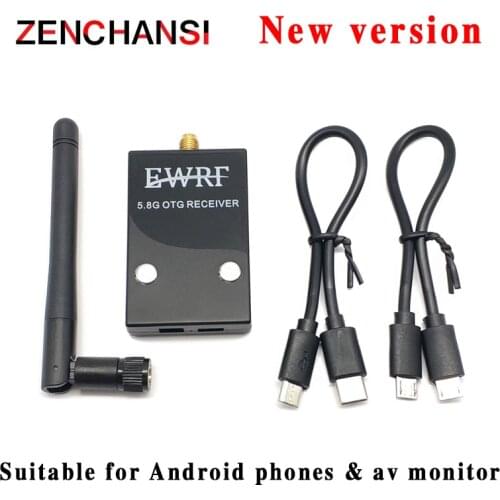 5.8G 150CH Mini FPV Receiver UVC Video Downlink OTG For Android Mobile Phone Smartphone FPV Quadcopter Drone