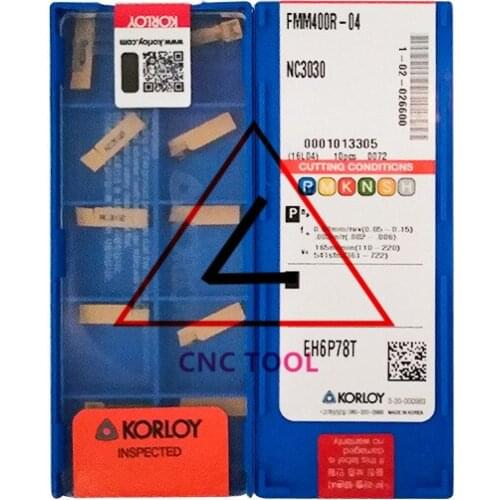FMM400R-04 NC3030 10pcs Original Korea KORLOY Cutting Tool