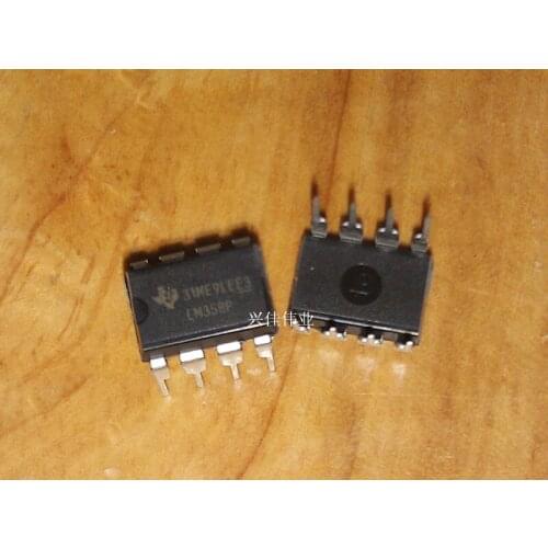 10/PCS NEW Brand New Original Authentic Product LM358 Lm358p Direct Plug Dip-8 Dual Operational Amplifier Imported