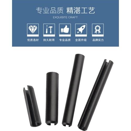 M1/M1.5/M2.5 Spring-Type Straight Pins-Slotted Elastic Cotter pin Spring Hollow Locating pin DIN1481/DIN7346/DIN EN ISO8752