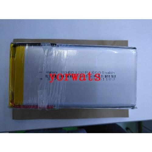 New Hot A Rechargeable Li-ion Cell 3.7V polymer lithium battery 9060120 6000mAh large capacity battery charging direct sale