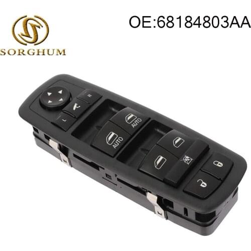 Window Switch Master Control 68184803AA 68271208AB 68184803AC fits for 14 15 JEEP GRAND CHEROKEE 4D SUV