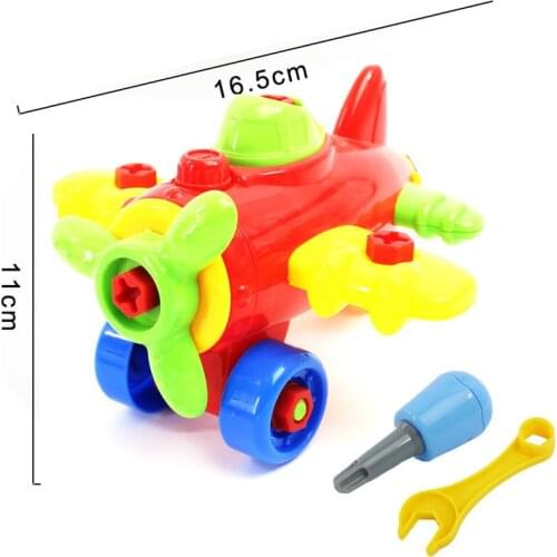 Disassembly 3D puzzle diy Early Learning Education toys Installed Plastic 3d Puzzle Motorcycle Kids Toys for Children gifts