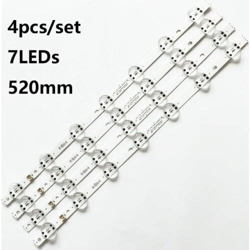 4pcs LED Strip 7 l amps SSC_Y19_Trident_50UM73_REV00 For 50UM7300 50UM7360 50UM7500 50UM7510 50UM7600 NC500DQG-VXHX3 EAV6459201