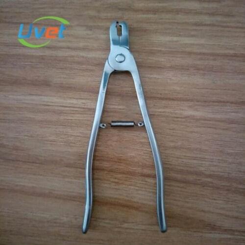 Uvet Veterinary animal Mark tool mouse Small animals ear Mark pliers