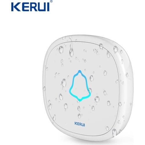 Waterproof Outdoor F52 Touch Button Welcome Door bell Home Alarm Intelligent Wireless Doorbell For Home Alarm Security