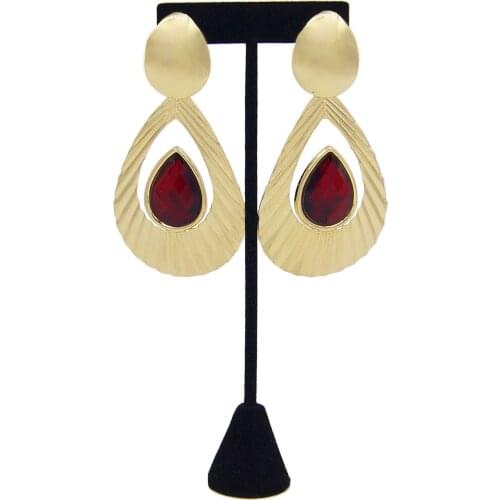 Yulaili New Round Earrings For Women Geometric Gold Color Dangle Drop Earrings Brincos 2020 Fashion Jewelry Free Shipping