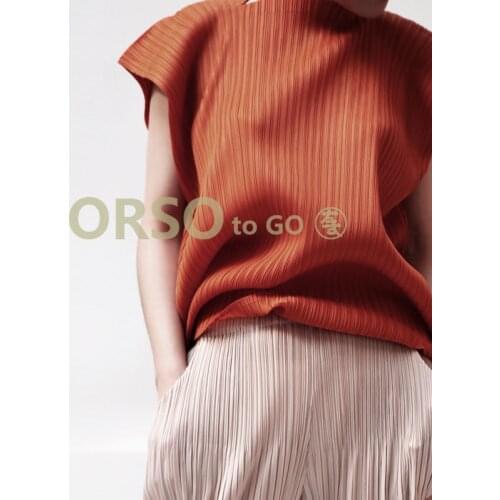 Azterumi Special Pleats Women Pleated T-shirt Summer New 2019 Short Sleeve Round Neck Tops Tees Blue Black Gray Yellow Clothes