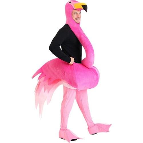 Animals and birds Halloween Childrens Day stage performance fairy tale performance adult flamingo costume