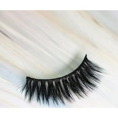 1Pairs Handmade Faux Mink 3D Eye Lashes Wispy False Eyelash Makeup Tools Faux Bulk Eye Luxury Long Lashes Fluffy Natural Soft